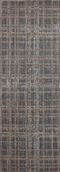 Loloi Angela Rose Ember Collection EMB-01 Midnight/Dove 2'-7" x 10'-0" Runner Rug