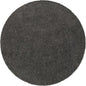 Unique Loom Solid Shag Collection Area Rug (10' 2" Round, Graphite Gray)