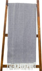 Alashan Cotton Acrylic Adirondack Herringbone Woven Throw - Throw Blanket - Soft, Lightweight, Rockport