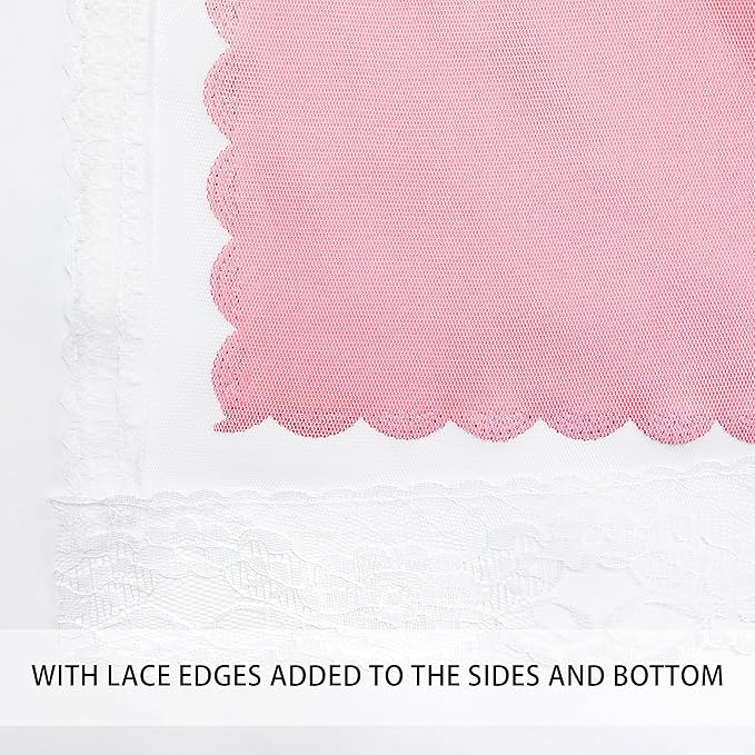 XiDi Curtains for Bedroom Decor Pink34/96/1 US