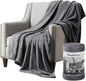 Brookstone Nap Plush Throw Blanket for Couch | Warm & Super Soft Blanket with Unmatched Heavy, Dense, and Ultra-Comfy Throw | Luxurious Drape, Cozying Up on a Sofa, Chair | Silver