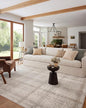 Loloi Angela Rose Ember Collection EMB-04 Ivory/Multi 3'-6" x 5'-6" Accent Rug