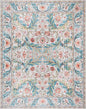 Gertmenian Indoor Boho Area Rug | Home Decor for Entryway, Bedroom, Living Room, Office, Kitchen | Non Slip, Soft, Printed Accent Rugs | Altair, Ivory, 9x13 Extra Large, 24500