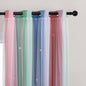 XiDi Curtains for Bedroom Decor, Rainbow Pink GreenBlue34/96/1