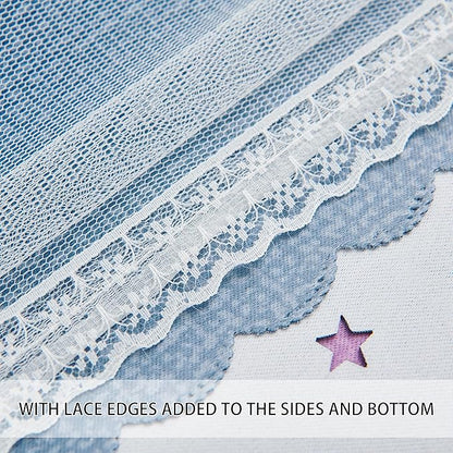 XiDi Purple Grey 84 inchs Long Curtains for Girls Bedroom, Kids Room Decoration Green Curtain, Nursery Blocking Light Curtains Room Darkening 52 inches Wide 1 Panel