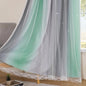 XiDi Curtains for Bedroom Decor, Rainbow Green LightgreyGrey34/90/1