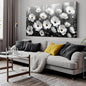 Prepeyssee Black and White Botanical Wall Art floral wall decor for Bedroom Living Room Office Modern Artwork Canvas Prints 29x59 Inch