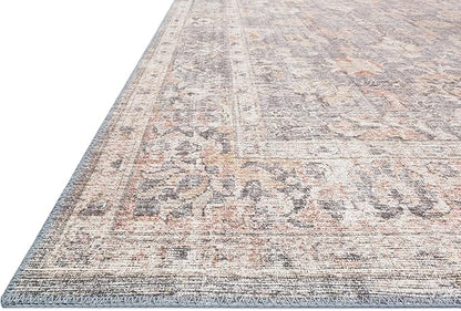 Loloi Skye Collection SKY-01 Grey/Apricot 9'-0" x 12'-0" Area Rug