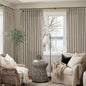 Burlywood Birch 90 Inches Long 70 Inch Wide Curtains for Living Room Light Filtering Semi Sheer Modern Farmhouse Pleated Curtain Back Tab for Patio Sliding Door Dining Room Large Window 1 Panel 70x90