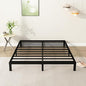 7 Inch King Bed Frame Heavy Duty Low Profile Metal Platform No Box Spring Needed Mattress Foundation, Easy to Assembly, Noise Free, Black
