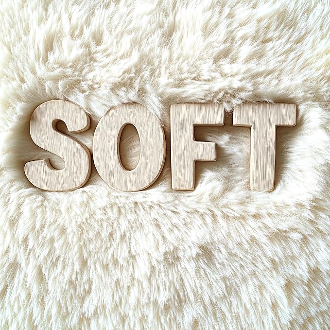 OLANLY 8x10 Machine Washable Large Area Rugs for Living Room, Bedroom, Soft Fluffy Shaggy Bedside Rug, Indoor Floor Carpet for Kids Girls and Boys, Dorms, Nursery, Home Decor Aesthetic, Ivory