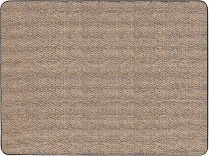House, Home and More Skid-Resistant Carpet Indoor Area Rug Floor Mat - Black Ripple - 6 Ft X 8 Ft - Non Slip Rubber Backing, Stain Resistant, Dog Friendly, Living Room Bedroom Kitchen Entryway