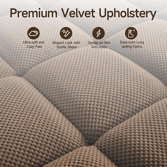 70.9" Chaise Lounge Chair Indoor, Oversized Boucle Upholstered Sofa Bed, Adjustable Backrest Deep Seat Reading Chair, Sofas Couches for Living Room with Storage, Cup Holders & 360° Swivel Side Table