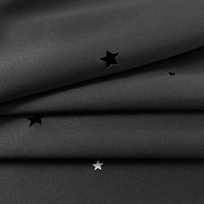 XiDi Curtains for Bedroom Decor, Rainbow Black 52/90/1