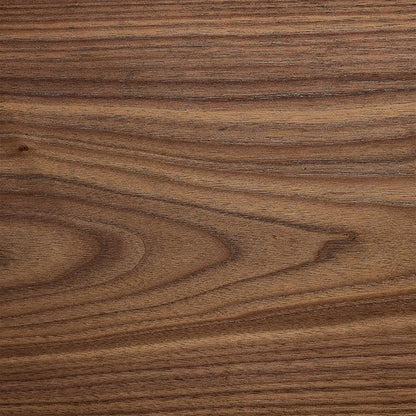 LKTART Square Coffee Table for Living Room, Accent Fluted Coffee Table with Storage, Modern Solid Wood Veneered Large Center Tea Table for Small Space Apartment (35.4''D×16''H-Walnut)