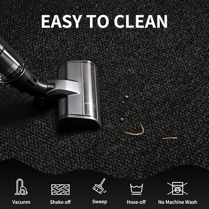 3ft x 11ft Front Door Mat Indoor Outdoor Entrance, Commercial Heavy Duty Entryway Matt, Non-Slip Rubber Backing Low Profile Doormat, Waterproof Dirt Trapper Welcome Mat for High Traffic Area