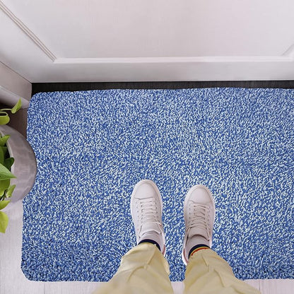 Premium Microfiber Indoor Door Mat – 24"x36" Washable Entry Mat, Non-Slip, Waterproof Backing, Super Absorbent, Low Profile Entryway Doormat for Indoor Entrance