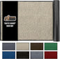 GORILLA GRIP Waterproof Traffic Guard Door Mat, Heavy Duty Entryway Mats, Strong Rubber Back Commercial Utility Rugs for Office Hallway, Garage Floor and Home, Low Profile Carpet Runner, 29x17, Beige