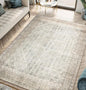 Keen Home Design 6x9 Rug - Machine Washable Area Rug with Non-Slip Backing, Ideal for Living Room, Dining Room, Bedroom - Vintage, Easy Clean, Durable, Low Pile Rug - (6' x 9')