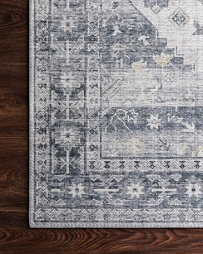 Loloi II Skye Collection SKY-02 Silver/Grey 5'-0" x 7'-6" Area Rug
