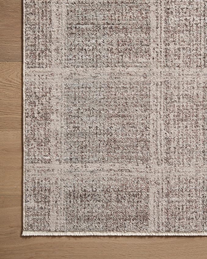 Loloi Angela Rose Ember Collection EMB-10 Fog/Dove 2'-7" x 10'-0" Runner Rug