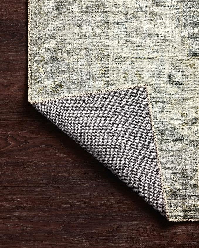 Loloi II Skye Collection SKY-12 Charcoal/Dove 2'-6" x 7'-6" Runner Rug