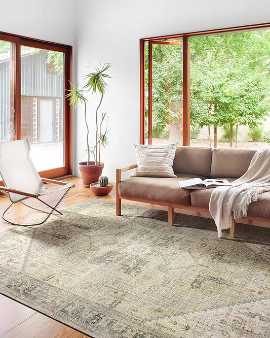 Loloi Skye Collection SKY-13 Natural/Sand 2'-6" x 12'-0" Runner Rug