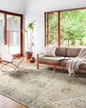 Loloi Skye Collection SKY-13 Natural/Sand 8'-0" x 8'-0" Round Area Rug