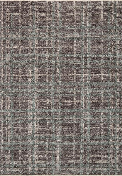 Loloi Angela Rose Ember Collection EMB-08 Espresso/Multi 18" x 18" Sample Rug
