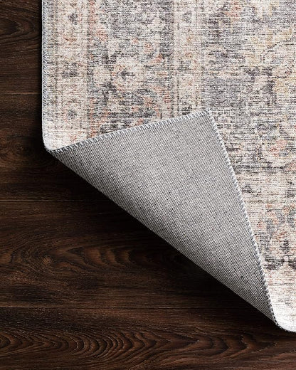 Loloi Skye Collection SKY-01 Grey/Apricot 2'-6" x 12'-0" Runner Rug