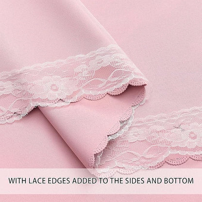 XiDi Light Pink Curtains for Bedroom, Girls Room Blackout Curtains, Kids Room Darkening Curtains Decor, 1 Panel 34/63/1