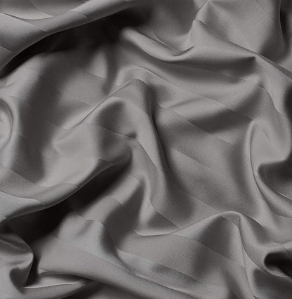 Pure Bamboo Queen Sheets, Genuine 100% Organic Viscose Derived from Bamboo Bed Sheet Set, Luxuriously Soft & Cooling, Double Stitching, 2 Year Quality Promise (Queen, Jacquard Stone)
