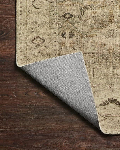 Loloi Margot Collection MAT-04 Antique/Sage 2'-6" x 11'-6" Runner Rug feat. CloudPile, No-Shed Easy Clean Large Patterned Area Rug for Living Room, Bedroom, Dining Area