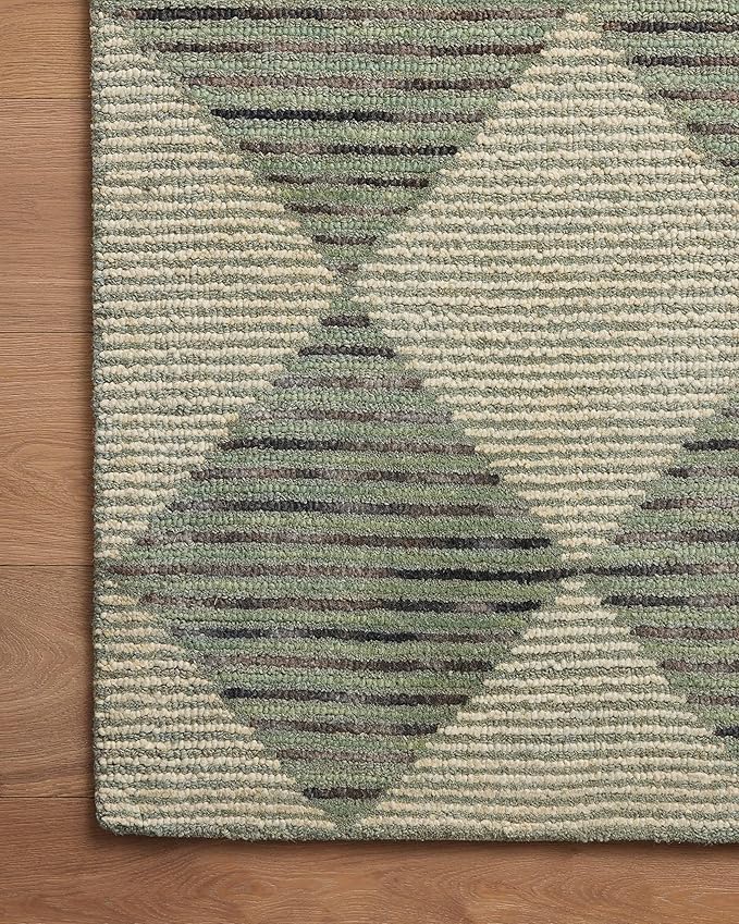Loloi Chris Loves Julia Francis Collection FRA-01 Spa/Granite 2'-6" x 7'-6" Runner Rug