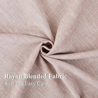 Vision Home Pink Full Blackout Curtains 84 inch for Girls Bedroom Nursery Room Darkening Window Treatment Set Thermal Insulated Rod Pocket Back Tab Soundproof Pink Drapes for Living Room 50" Wx84 Lx2
