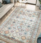 Keen Home Design 9x12 Rug - Machine Washable Area Rug with Non-Slip Backing, Ideal for Living Room, Dining Room, Bedroom - Vintage, Easy Clean, Durable, Low Pile Rug - (9' x 12')