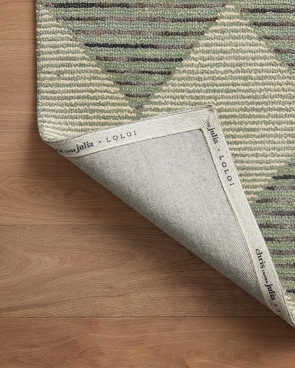 Loloi Chris Loves Julia Francis Collection FRA-01 Spa/Granite 8'-6" x 12' Area Rug