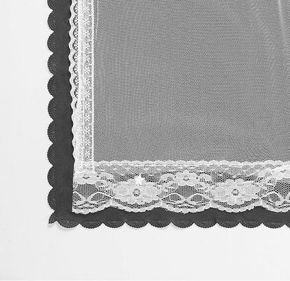 XiDi Curtains for Bedroom Decor, Rainbow Black 52/90/1
