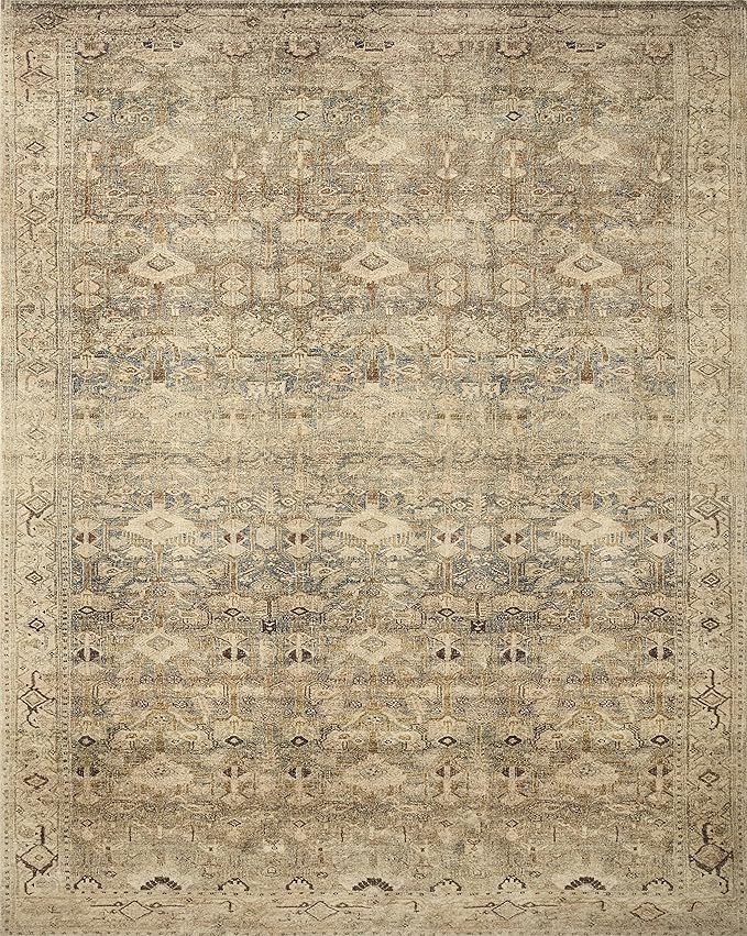 Loloi Margot Collection MAT-04 Antique/Sage 8'-6" x 11'-6" Area Rug feat. CloudPile, No-Shed Easy Clean Large Patterned Area Rug for Living Room, Bedroom, Dining Area
