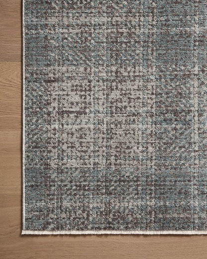 Loloi Angela Rose Ember Collection EMB-09 Denim/Charcoal 5'-3" x 7'-6" Area Rug