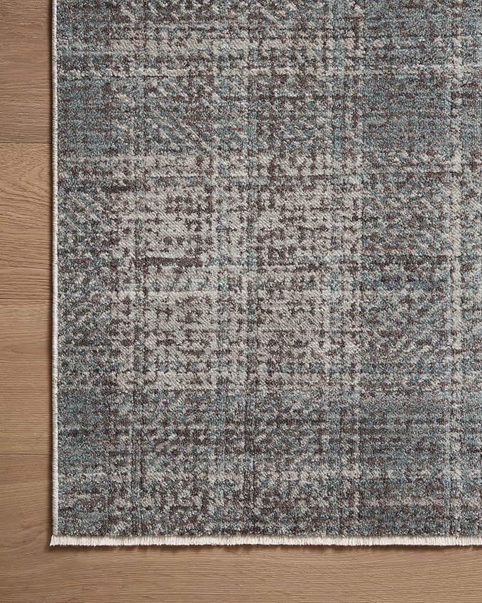 Loloi Angela Rose Ember Collection EMB-09 Denim/Charcoal 11'-6" x 15'-7" Area Rug