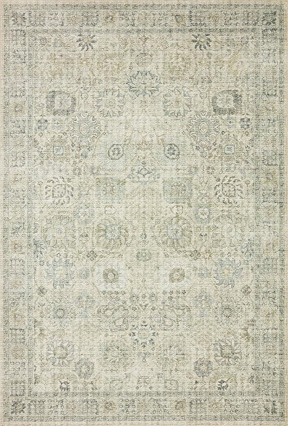 Loloi II Skye Collection SKY-14 Natural/Sage 7'-6" x 9'-6" Area Rug