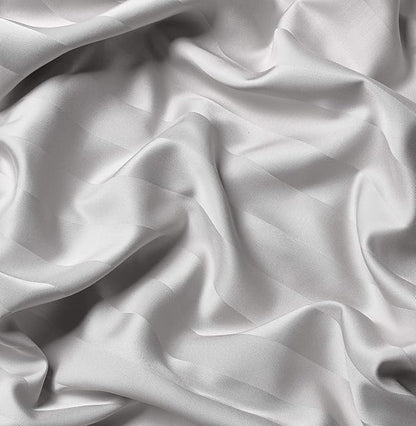 Pure Bamboo California King Sheets, Genuine 100% Organic Viscose Derived from Bamboo Bed Sheet Set, Soft & Cooling, Double Stitching, 2 Year Quality Promise (California King, Jacquard White)
