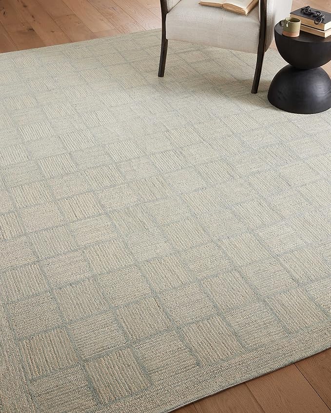 Loloi Chris Loves Julia Francis Collection FRA-03 Silver/Sky 2'-0" x 5'-0" Accent Rug