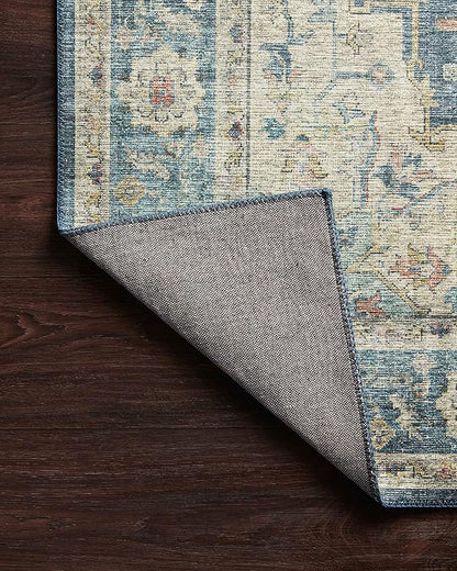 Loloi Skye Collection SKY-12 Ocean/Multi 2'-0" x 5'-0" Accent Rug