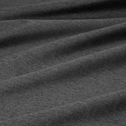 Amazon Basics 100% Blackout Curtains with Grommets, 2 Panels, 52 x 84 Inches, Black