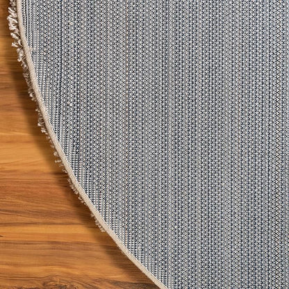 Unique Loom Solid Shag Collection Area Rug (8' x 10' Oval, Taupe)