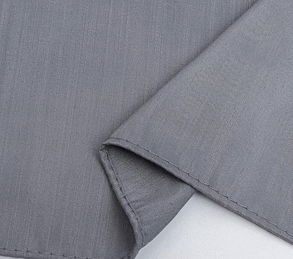 Biscaynebay Wrap Around Bed Skirts with Split Corners for Full Beds 15" Drop, Dark Grey Adjustable Elastic Dust Ruffles Easy Fit Wrinkle Resistant Silky Luxurious Fabric Machine Washable