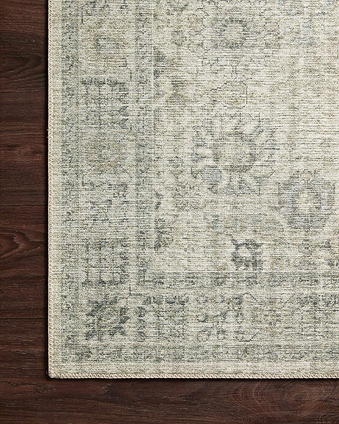 Loloi Skye Collection SKY-14 Natural/Sage 2'-6" x 12'-0" Runner Rug