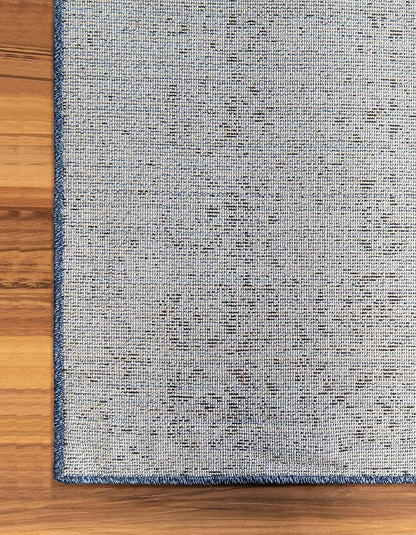 Unique Loom Del Mar Collection Area Rug - Jennifer (3' 3" x 5' 3" Rectangle, Blue/ Navy Blue)